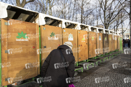 Demonstration 'Wir haben es satt!' in Berlin