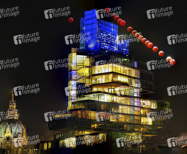 Mondfinsternis über Hannover