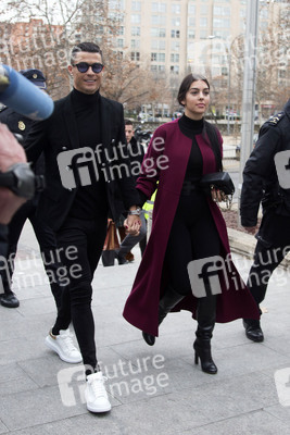Cristiano Ronaldo am Landgericht in Madrid