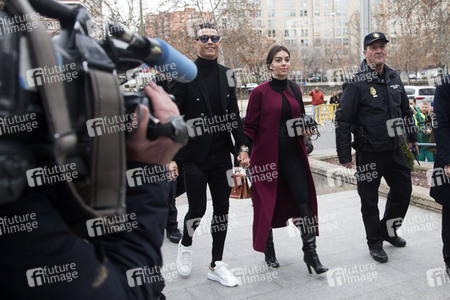 Cristiano Ronaldo am Landgericht in Madrid