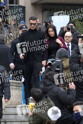 Cristiano Ronaldo am Landgericht in Madrid