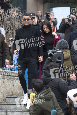 Cristiano Ronaldo am Landgericht in Madrid