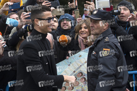 Cristiano Ronaldo am Landgericht in Madrid