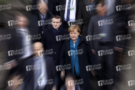 Erneuerung des deutsch-französischen Freundschaftsvertrages in Aachen
