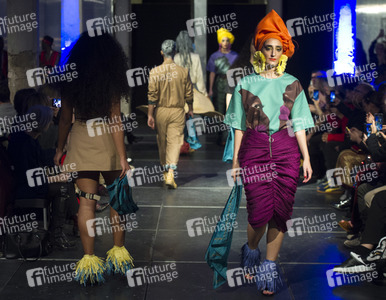Eduardo Navarrete Fashion Show auf der Mercedes-Benz Fashion Week Madrid Herbst/Winter 2019