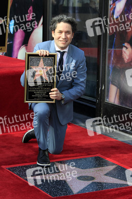 Gustavo Dudamel erhält einen Stern auf dem Hollywood Walk of Fame in Los Angeles
