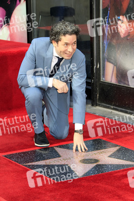 Gustavo Dudamel erhält einen Stern auf dem Hollywood Walk of Fame in Los Angeles
