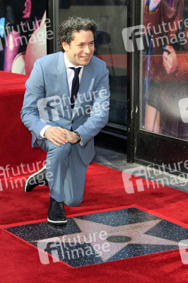 Gustavo Dudamel erhält einen Stern auf dem Hollywood Walk of Fame in Los Angeles