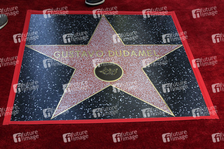 Gustavo Dudamel erhält einen Stern auf dem Hollywood Walk of Fame in Los Angeles