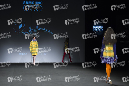 Madridmanso Fashion Show auf der Mercedes-Benz Fashion Week Madrid Herbst/Winter 2019