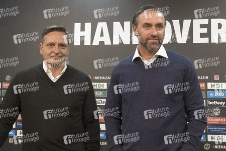 Pressekonferenz des neuen Cheftrainers von Hannover 96 in Hannover