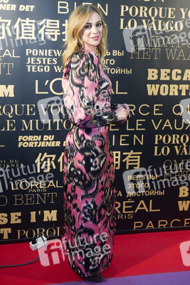 Marta Hazas auf der Mercedes-Benz Fashion Week Madrid Herbst/Winter 2019