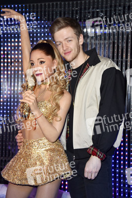 Enthüllung der Ariana Grande Wachsfigur bei Madame Tussauds Berlin