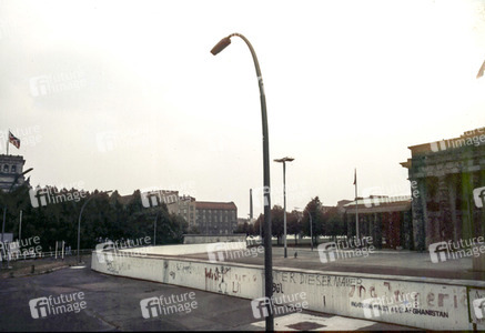 Grenzsperranlage der DDR in Berlin