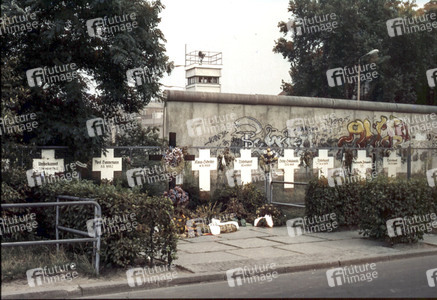 Grenzsperranlage der DDR in Berlin