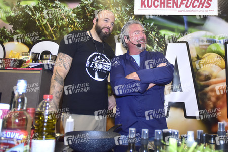 Show-Kochen auf der Tattoo Convention in Dresden