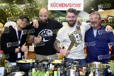 Show-Kochen auf der Tattoo Convention in Dresden
