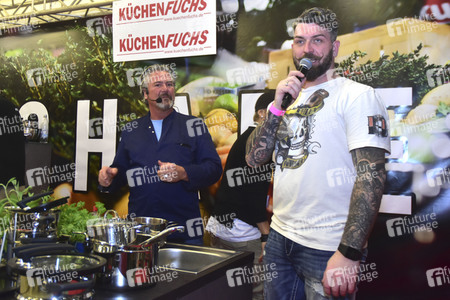Show-Kochen auf der Tattoo Convention in Dresden