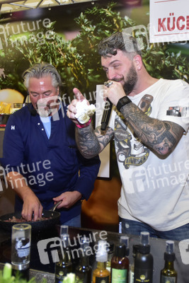 Show-Kochen auf der Tattoo Convention in Dresden
