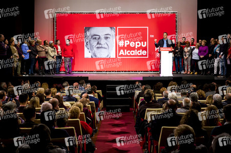 Präsentation von Pepu Hernández als Bürgermeisterkandidat von Madrid