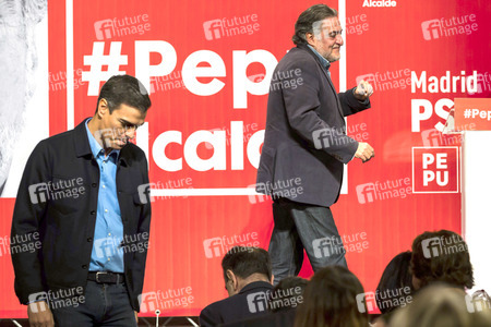 Präsentation von Pepu Hernández als Bürgermeisterkandidat von Madrid