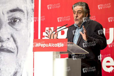 Präsentation von Pepu Hernández als Bürgermeisterkandidat von Madrid