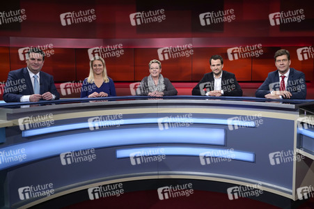 Talkshow 'hart aber fair' in Berlin