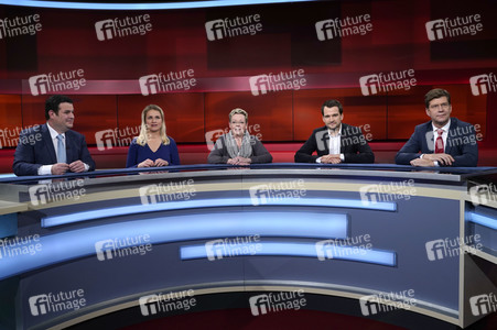 Talkshow 'hart aber fair' in Berlin