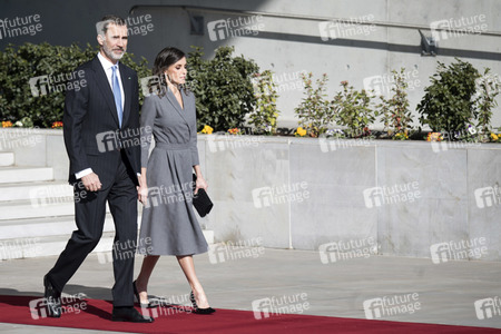 Abflug der spanischen Royals in Madrid