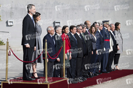 Abflug der spanischen Royals in Madrid