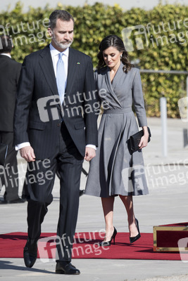 Abflug der spanischen Royals in Madrid