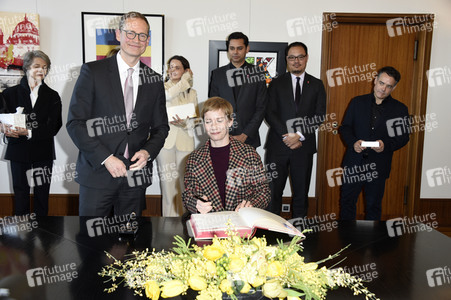 Eintrag der Berlinale Jury in das Gästebuch von Berlin, Berlinale 2019