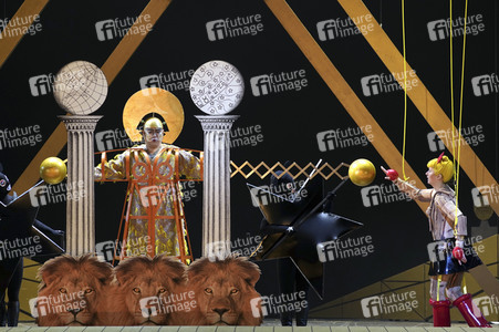 Fotoprobe 'Die Zauberflöte' in Berlin