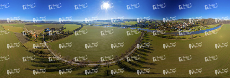 Luftaufnahme von Polle