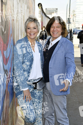 Fototermin mit Inka Bause und Jürgen Drews in Berlin