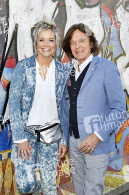 Fototermin mit Inka Bause und Jürgen Drews in Berlin