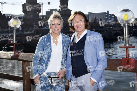 Fototermin mit Inka Bause und Jürgen Drews in Berlin