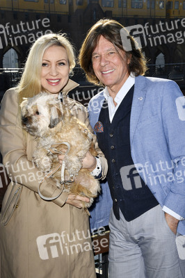 Fototermin mit Inka Bause und Jürgen Drews in Berlin