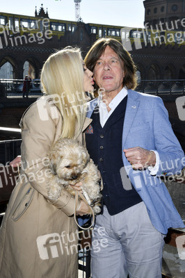 Fototermin mit Inka Bause und Jürgen Drews in Berlin