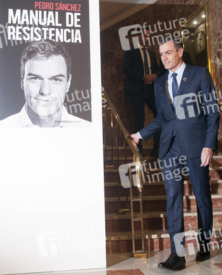 Buchpräsentation von Pedro Sánchez in Madrid