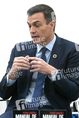 Buchpräsentation von Pedro Sánchez in Madrid