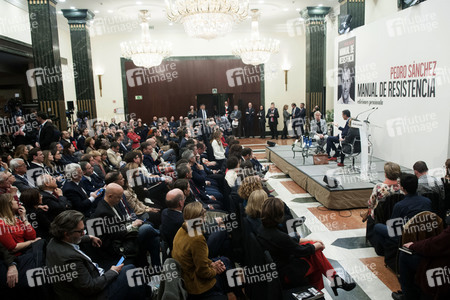 Buchpräsentation von Pedro Sánchez in Madrid