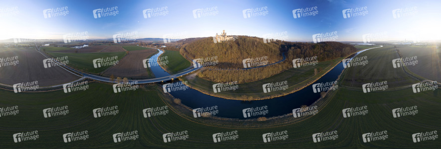 Luftaufnahme der Marienburg bei Nordstemmen