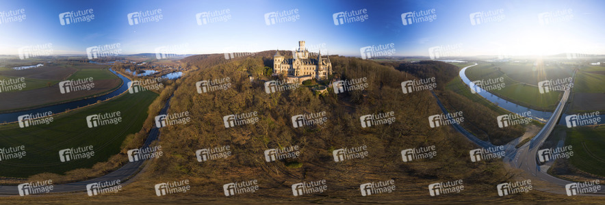 Luftaufnahme der Marienburg bei Nordstemmen