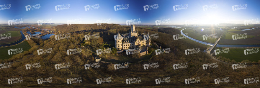 Luftaufnahme der Marienburg bei Nordstemmen