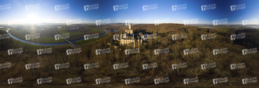 Luftaufnahme der Marienburg bei Nordstemmen
