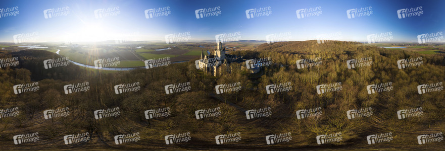 Luftaufnahme der Marienburg bei Nordstemmen