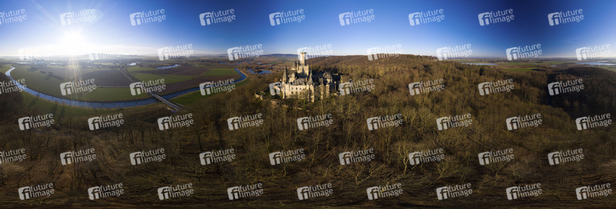 Luftaufnahme der Marienburg bei Nordstemmen