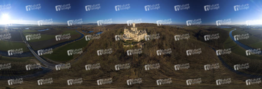 Luftaufnahme der Marienburg bei Nordstemmen