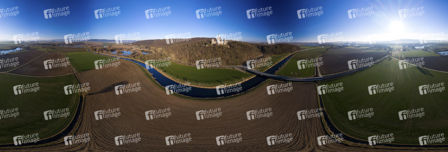 Luftaufnahme der Marienburg bei Nordstemmen